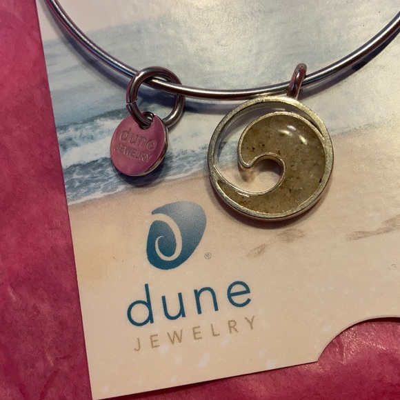 Dune Jewelry Cape Cod Beach Wave Bangle Bracelet - Picture 4 of 9